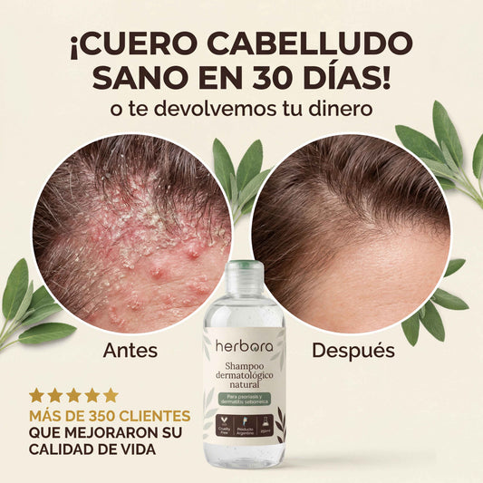 Herbora | Shampoo dermatológico natural