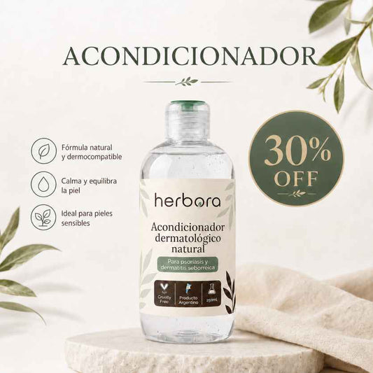 Herbora | Acondicionador dermatológico natural